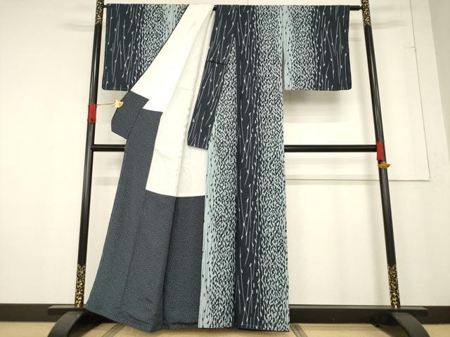 平和屋着物●上質な小紋　間道　正絹　逸品　未使用　AABF1341ck 平和屋着物○上質な小紋 間道 正絹 逸品 未使用 AABF1341ckの通販 by