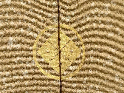 平和屋着物●蒔絵友禅作家　澤井豊永　訪問着　四季花に蝶　暈し染め　金彩　正絹　逸品　AABF1351ck