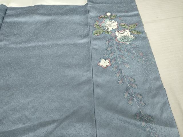平和屋着物●訪問着　辻が花　絞り　舞花文　暈し染め　金彩　さが美扱い　正絹　逸品　AABF1358ck 平和屋着物○訪問着 辻が花 絞り 舞花文 暈し染め 金彩 さが美扱い