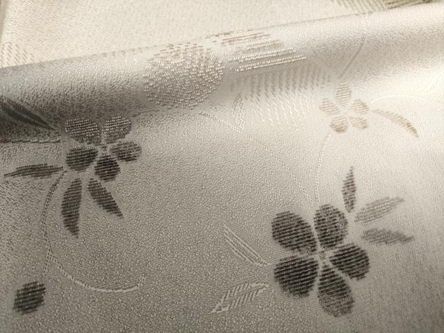 平和屋着物●訪問着　輪奈ビロード　草花文　暈し染め　正絹　逸品　AABF1360ck 平和屋着物○訪問着 輪奈ビロード 草花文 暈し染め 正絹 逸品