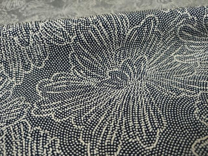 平和屋着物●伝統工芸士　廣瀬雄望　小紋　花尽くし　正絹　逸品　AABF1373ck