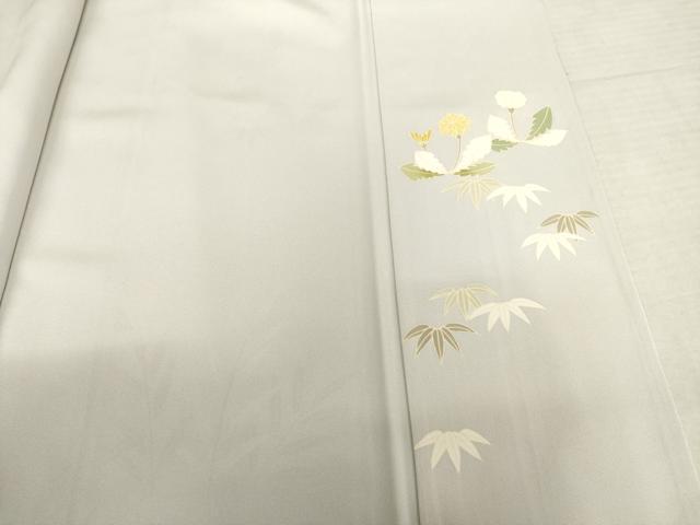 平和屋着物●訪問着　友禅　駒刺繍　風景花文　暈し染め　金彩　東武百貨店扱い　ロング丈　正絹　逸品　AABF1385ck 平和屋着物○訪問着 友禅 駒刺繍 風景花文 暈し染め 金彩