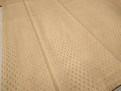 平和屋着物■上質な紬 立涌間道 正絹 逸品 AABF1480st