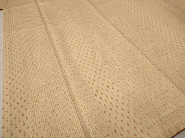 平和屋着物■上質な紬 立涌間道 正絹 逸品 AABF1480st