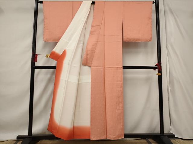平和屋着物■上質な小紋 成り物 正絹 逸品 AABF1502st