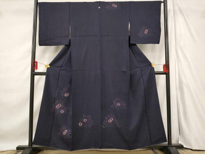 平和屋着物■訪問着 刺繍 舞花文 正絹 逸品 AABF1516st