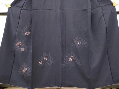 平和屋着物■訪問着 刺繍 舞花文 正絹 逸品 AABF1516st