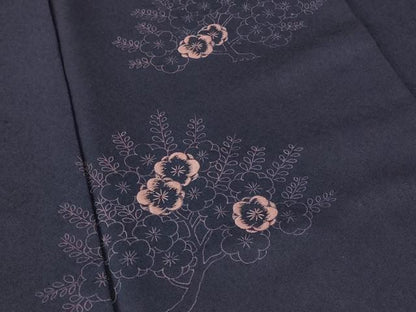 平和屋着物■訪問着 刺繍 舞花文 正絹 逸品 AABF1516st