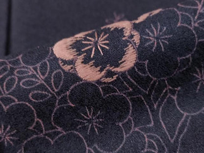 平和屋着物■訪問着 刺繍 舞花文 正絹 逸品 AABF1516st