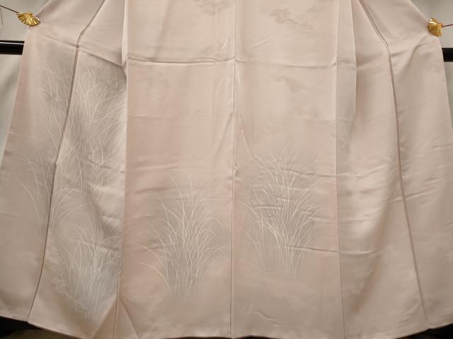 平和屋着物■訪問着 ろうけつ染め 草花文 暈し染め 正絹 逸品 AABF1519st