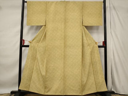 平和屋着物■上質な小紋 霞文 正絹 逸品 AABF1525st