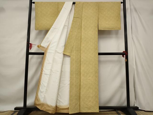 平和屋着物■上質な小紋 霞文 正絹 逸品 AABF1525st