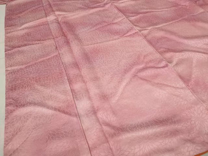 平和屋着物■上質な小紋 狢菊地紋 暈し染め 正絹 逸品 AABF1529st