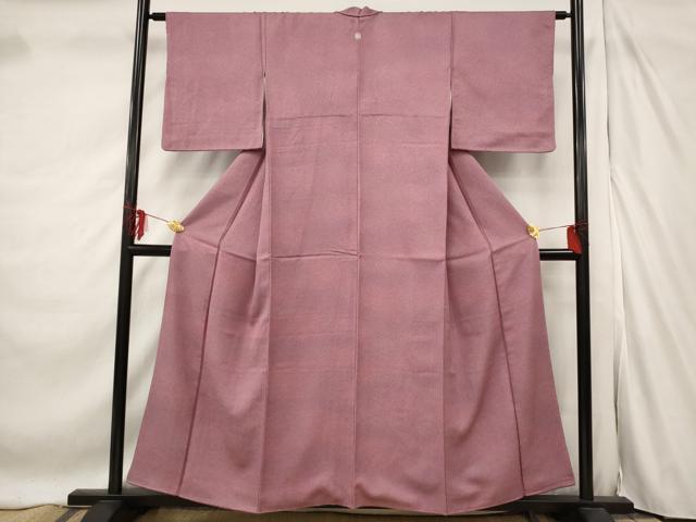 平和屋着物■上質な小紋 霞文 暈し染め 正絹 逸品 AABF1545st