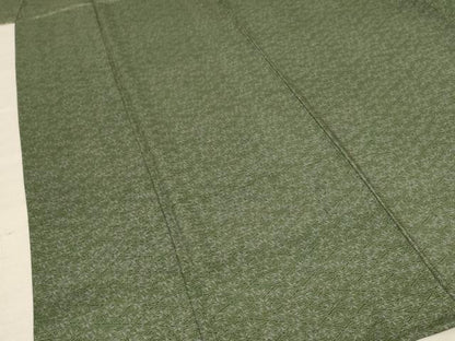平和屋着物＊夏物 江戸小紋 絽 笹竹文 正絹 逸品 AABF1564jd