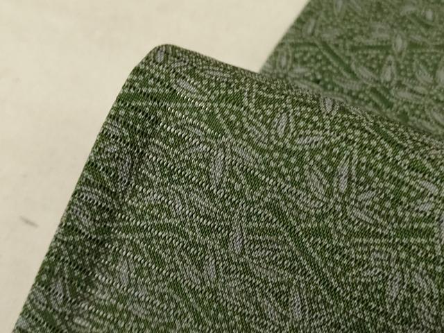 平和屋着物＊夏物 江戸小紋 絽 笹竹文 正絹 逸品 AABF1564jd