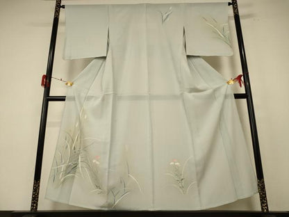 平和屋着物＊夏物 訪問着 絽 草花文 暈し染め 正絹 逸品 未使用 AABF1576jd