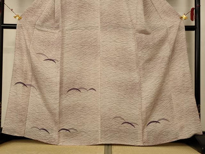 平和屋着物＊夏物 訪問着 絽 芝文 正絹 逸品 AABF1578jd