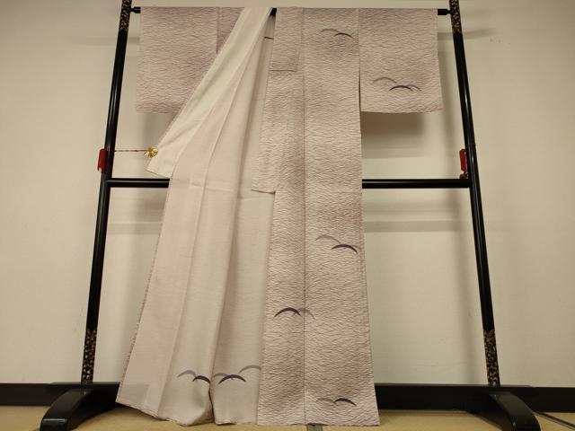 平和屋着物＊夏物 訪問着 絽 芝文 正絹 逸品 AABF1578jd
