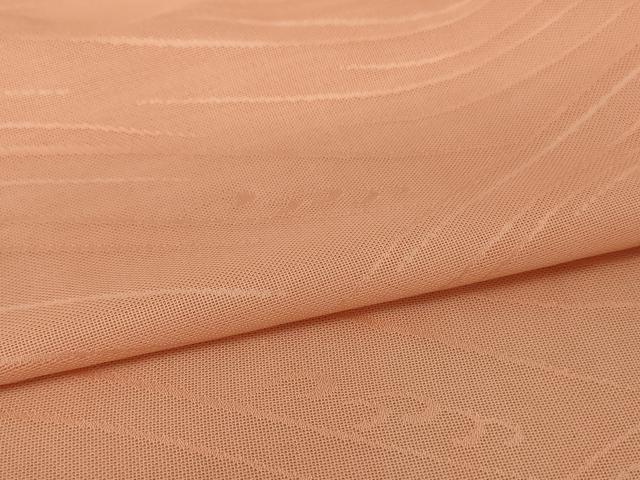 平和屋着物＊夏物　小紋　紗　立波文　正絹　逸品　AABF1601jd