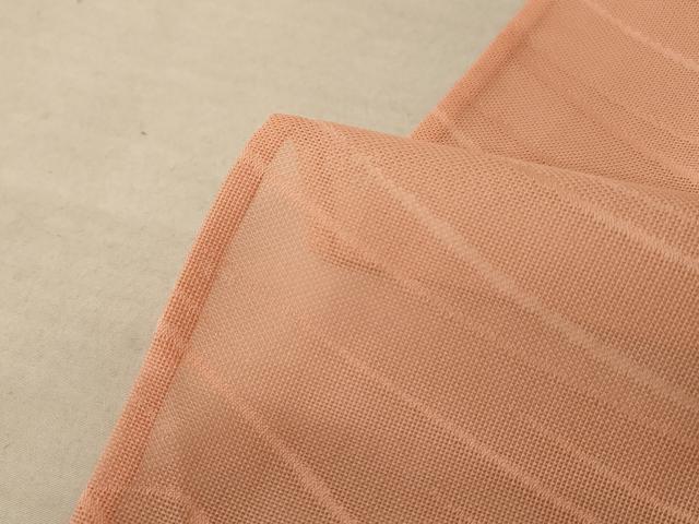 平和屋着物＊夏物　小紋　紗　立波文　正絹　逸品　AABF1601jd