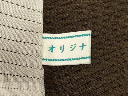 平和屋着物＊夏物 訪問着 絽 風景文 暈し染め 正絹 逸品 AABF1602jd