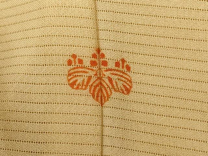 平和屋着物＊夏物　アンティーク　大正ロマン　振袖　絽　刺繍　草花文　金銀彩　正絹　逸品　AABF1606jd6