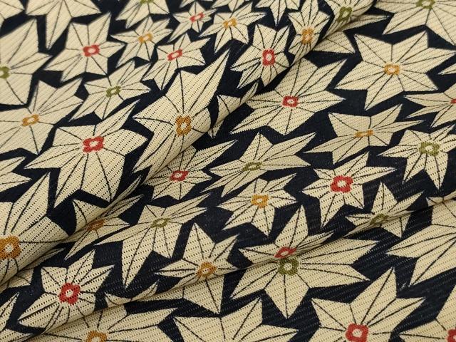 平和屋着物＊夏物　小紋　絽　花づくし　正絹　逸品　AABF1610jd