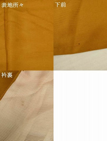 平和屋着物＊夏物 色無地 絽 狐色 正絹 逸品 AABF1620jd