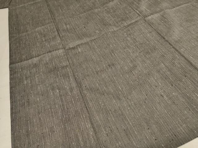 平和屋着物＊夏物　男性　紗紬　縞　正絹　逸品　AABF1629jd