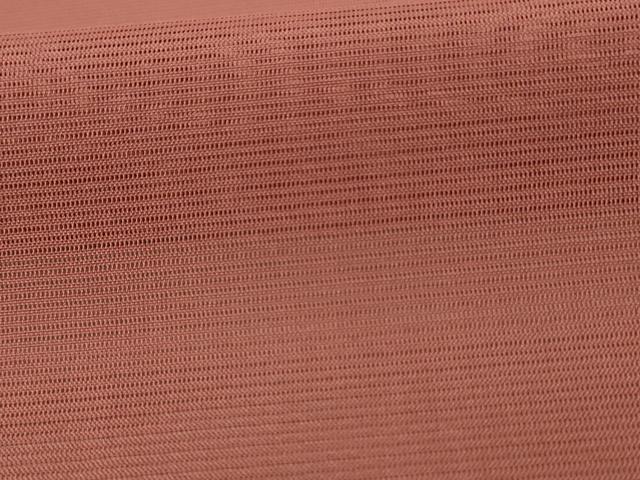 平和屋着物＊夏物 色無地 絽 赭色 洗える着物 AABF1642jd