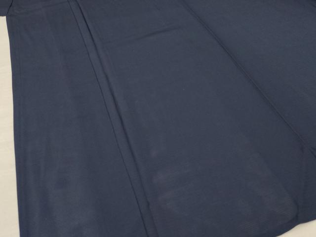 平和屋着物＊夏物 本加賀友禅作家 成竹登茂男 監修 色無地 絽 青褐色 洗える着物 未使用 AABF1650jd
