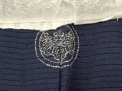 平和屋着物＊夏物 本加賀友禅作家 成竹登茂男 監修 色無地 絽 青褐色 洗える着物 未使用 AABF1650jd
