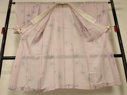 平和屋着物＊夏物 長襦袢 絽 麻の葉文様 高島屋扱い 正絹 逸品 AABF1660jd