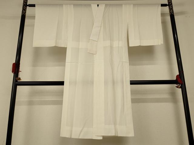 平和屋着物＊夏物 長襦袢 絽 象牙色 正絹 逸品 AABF1663jd