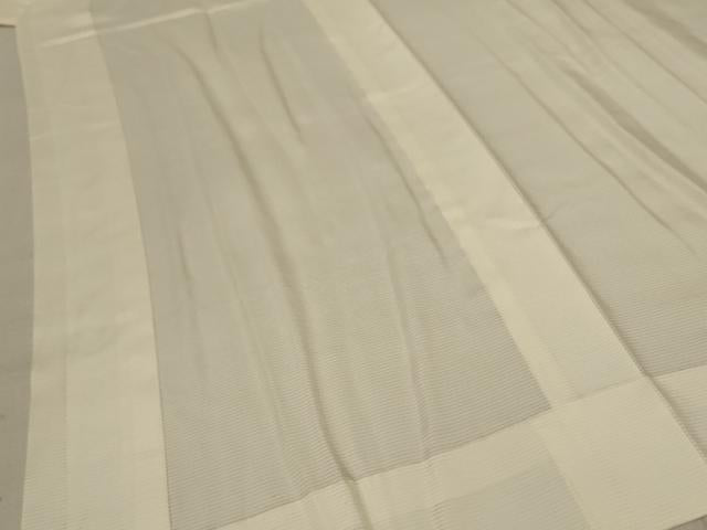 平和屋着物＊夏物 長襦袢 絽 象牙色 正絹 逸品 AABF1663jd
