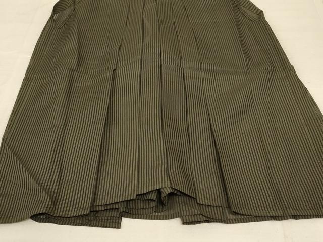 平和屋着物＊夏物 男性 馬乗り袴 縞 正絹 逸品 AABF1669jd