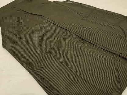 平和屋着物＊夏物 男性 馬乗り袴 縞 正絹 逸品 AABF1669jd