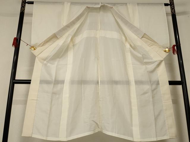 平和屋着物＊夏物 長襦袢 絽 鳥の子色 正絹 逸品 AABF1678jd