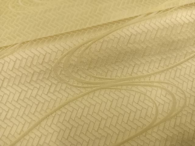 平和屋着物■上質な色無地 流水地紋 蒸し栗色 正絹 逸品 AABF1699ph