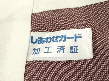平和屋着物●江戸小紋　鮫小紋柄　正絹　逸品　未使用　AABF1770ck