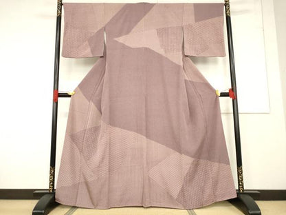 平和屋着物●訪問着　切嵌吉祥文　正絹　逸品　AABF1773ck