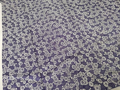 平和屋着物●上質な小紋　花尽くし　正絹　逸品　AABF1775ck