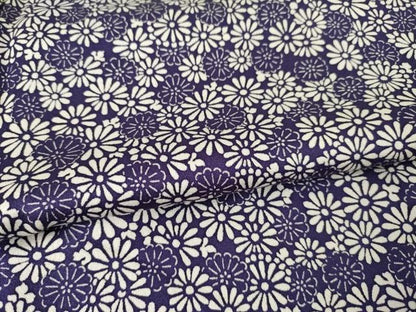 平和屋着物●上質な小紋　花尽くし　正絹　逸品　AABF1775ck