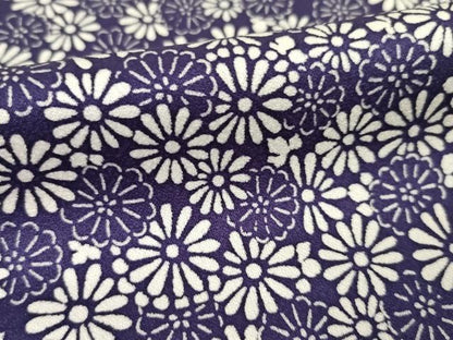 平和屋着物●上質な小紋　花尽くし　正絹　逸品　AABF1775ck
