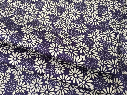 平和屋着物●上質な小紋　花尽くし　正絹　逸品　AABF1775ck