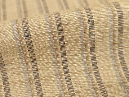 平和屋着物●上質な紬　若宮間道　反端付き　正絹　逸品　未使用　AABF1789ck