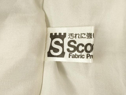 平和屋着物●本場大島紬　白大島　カタス9マルキ　風景文　正絹　逸品　AABF1793ck