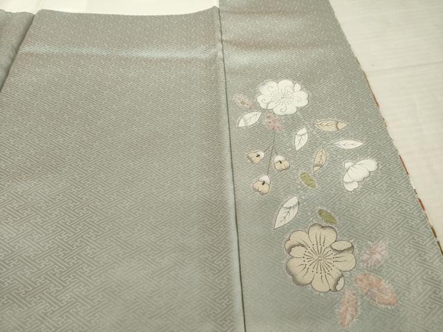平和屋着物●訪問着　辻が花　絞り　暈し染め　正絹　逸品　AABF1798ck