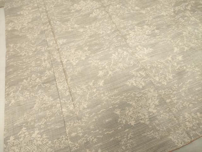 平和屋着物●本場大島紬　200亀甲　カタス7マルキ　風景文　正絹　逸品　AABF1802ck